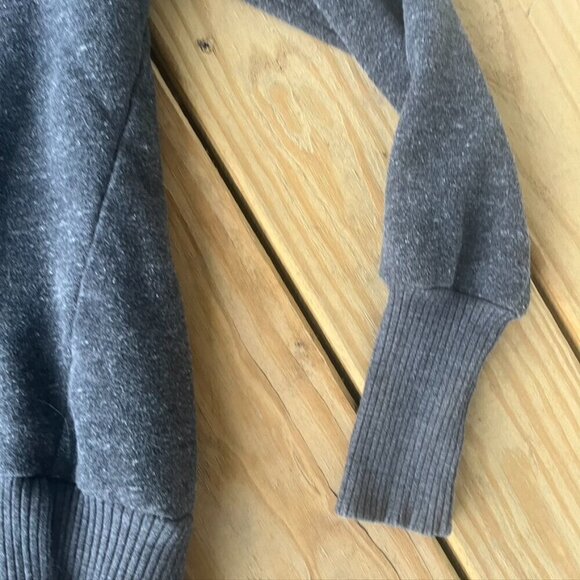 Alo Haze Cowlneck Sweatshirt Gray Cozy Small - Picture 5 of 11